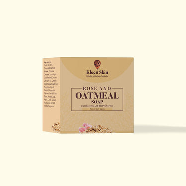 Roses & Oatmeal Soap - Kleenskin